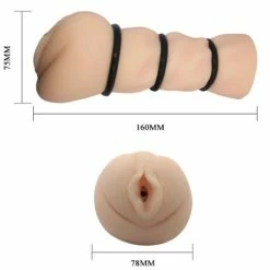 Coupon 🔥 Crazy Bull – Masturbating Sleeve With Rings – Vagina 🔔 -Male Masturbators Shop unnamed file 100