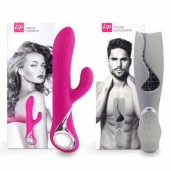 Cheapest ⭐ Best Couples Sex Toys Lovers Premium – Venus And Vulcan Couples Set Pink & Grey ❤️ -Male Masturbators Shop unnamed file 1045