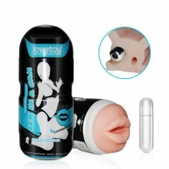 Cheapest ⭐ Lovetoy Sex In A Can Vibration Mouth Tunnel 🌟