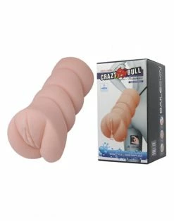 Flash Sale 🌟 Crazy Bull – Soft Vagina Ribbed Masturbator 🎁