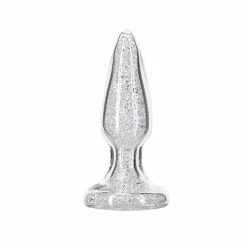 Buy 🤩 Pillow Talk – Fancy Luxurious Glass Anal Plug With Bullet 💯