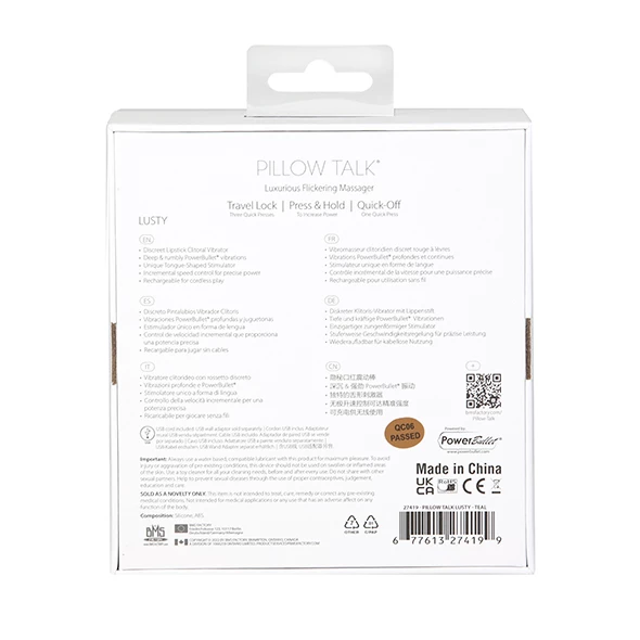 Top 10 ๐ Pillow Talkยฎ โ Lusty Luxurious Flickering Massager โ Teal ๐ 9 Top 10 ๐ Pillow Talkยฎ โ Lusty Luxurious Flickering Massager โ Teal ๐ - Image 7