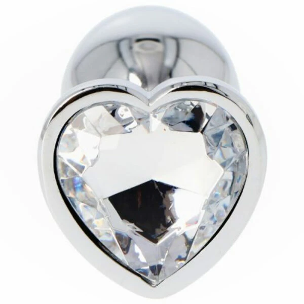 New โค๏ธ Fetish Art โ Bejewelled Clear Heart Jewelled Butt Plug โ Medium ๐ 4 New โค๏ธ Fetish Art โ Bejewelled Clear Heart Jewelled Butt Plug โ Medium ๐ - Image 2