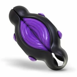 Cheapest 🔔 Big Tease Toys Male Masturbator Foam Wavy Purple 🎁